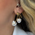 Brincos Cherry | Acabamento em Ouro de 18K