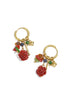 Stainless Steel Drop Earrings Flower Casual Daily Simple Series Women's jewelry
