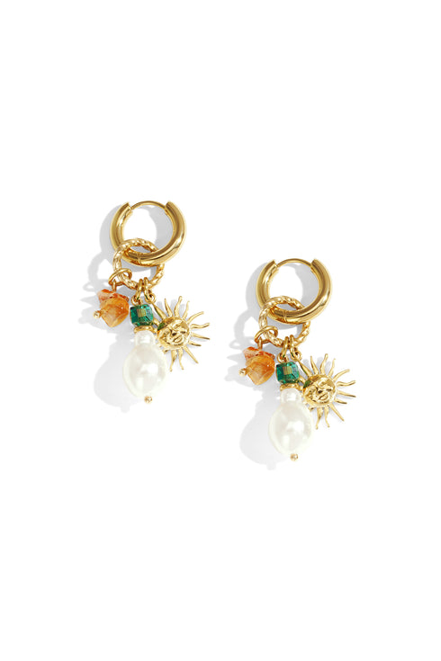 Drop Earrings sun Casual Daily Simple Series Women's jewelry