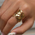 Anel Jennifer | Acabamento em Ouro de 18K