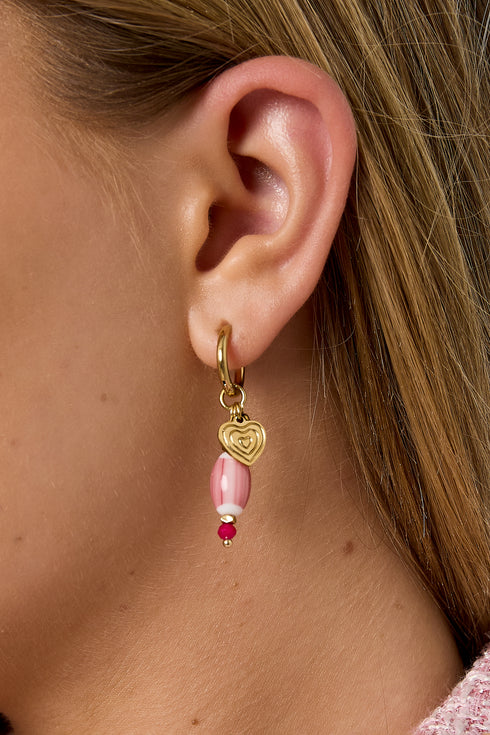 Drop Earrings Heart Casual Daily Simple Series Women's jewelry