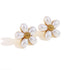 Brincos Flower | Acabamento em Ouro de 18K