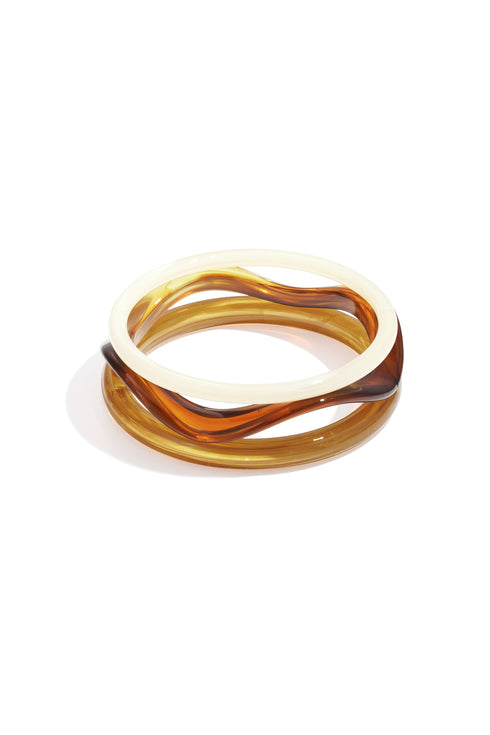 Acrylic Bangles Solid Color Casual Daily Simple Series Women's jewelry