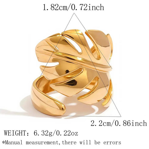 Anel Jennifer | Acabamento em Ouro de 18K