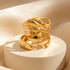 Anel Jennifer | Acabamento em Ouro de 18K