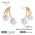 Brincos Cherry | Acabamento em Ouro de 18K