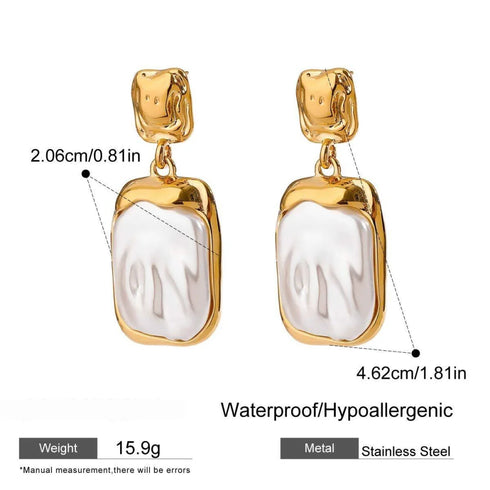Brincos Cyntia | Acabamento em Ouro de 18K