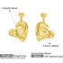 Brincos Sara | Acabamento em Ouro de 18K
