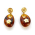 Brincos Evelyn | Acabamento em Ouro de 18K
