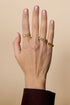 Stainless Steel Minimalist Rings rectangle Simple Daily Simple Series Women's jewelry