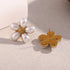 Brincos Flower | Acabamento em Ouro de 18K