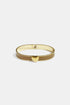 Stainless Steel Colorful Heart Bangles - 0.9cm
