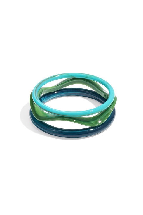 Acrylic Bangles Solid Color Casual Daily Simple Series Women's jewelry