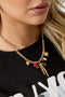 Stainless Steel Pendant necklaces Bow Knot Casual Daily Simple Series Women's jewelry