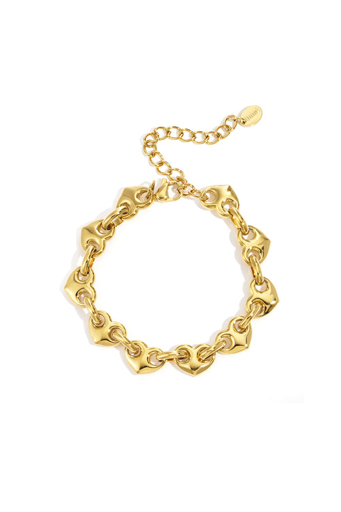 Stainless Steel Chain Bracelets Chain Casual Daily Simple Series Women's jewelry