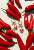 Stainless Steel Drop Earrings Simple Daily Romantic Series Women's jewelry