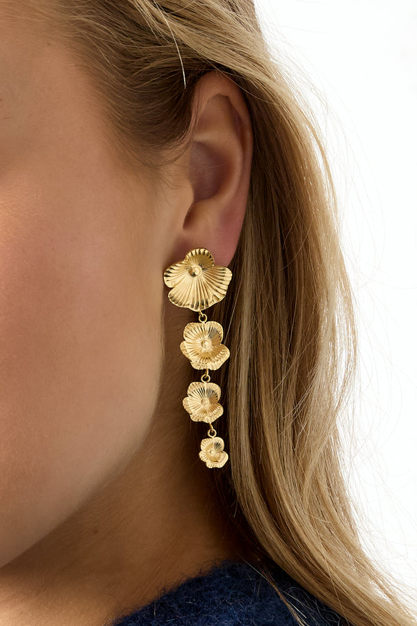 Dangle Earrings Flower Casual Daily Gathering/Party Simple Series Women's jewelry
