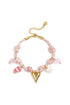 Rope Charm Bracelets Heart Sweet Daily Romantic Series Women's jewelry