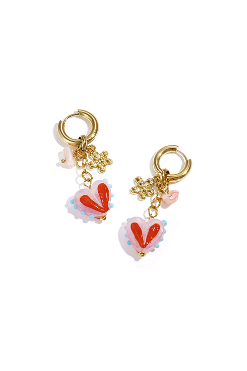 Stainless Steel Drop Earrings Simple Daily Romantic Series Women's jewelry