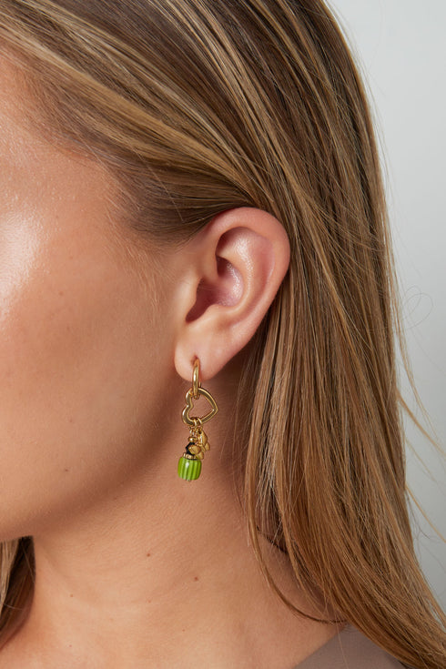 Butterfly Happy Charm earrings