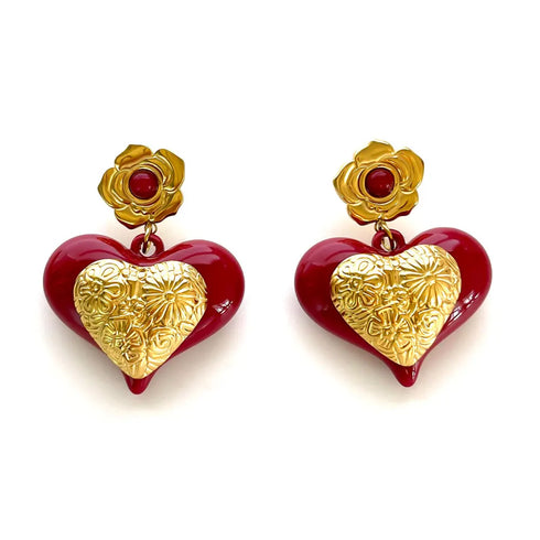 Brincos Gatsby | Acabamento em Ouro de 18K