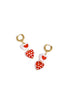 Stainless Steel Dangle Earrings Heart Casual Daily Romantic Series Women's jewelry