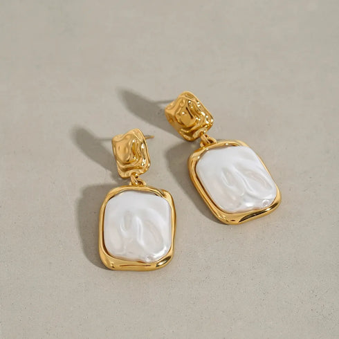 Brincos Cyntia | Acabamento em Ouro de 18K