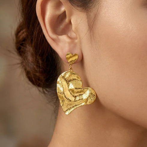 Brincos Sara | Acabamento em Ouro de 18K