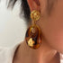 Brincos Evelyn | Acabamento em Ouro de 18K