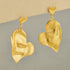 Brincos Sara | Acabamento em Ouro de 18K