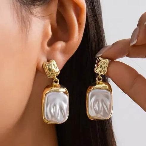 Brincos Cyntia | Acabamento em Ouro de 18K